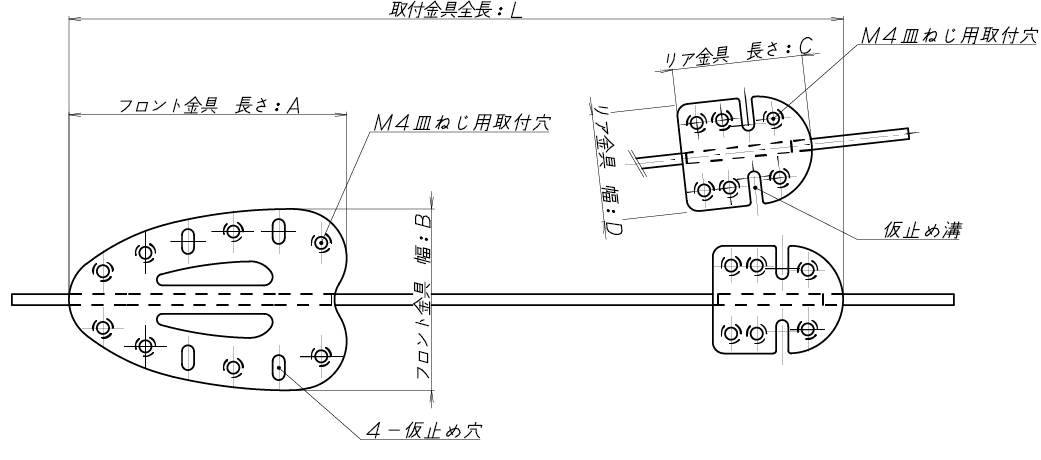 Tsubame Bladeサイズイメージ